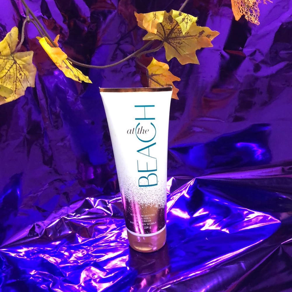 New at the beach body cream